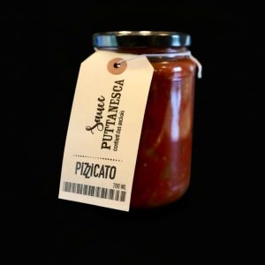 Sauce puttanesca en pot