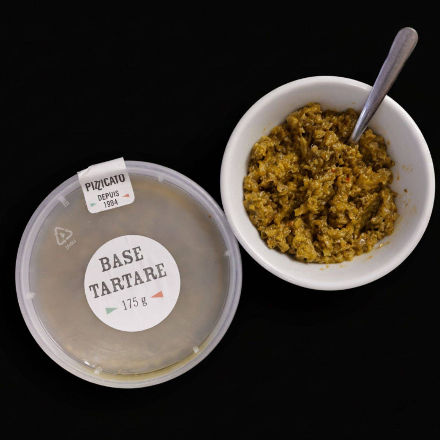 base a tartare dans un bol