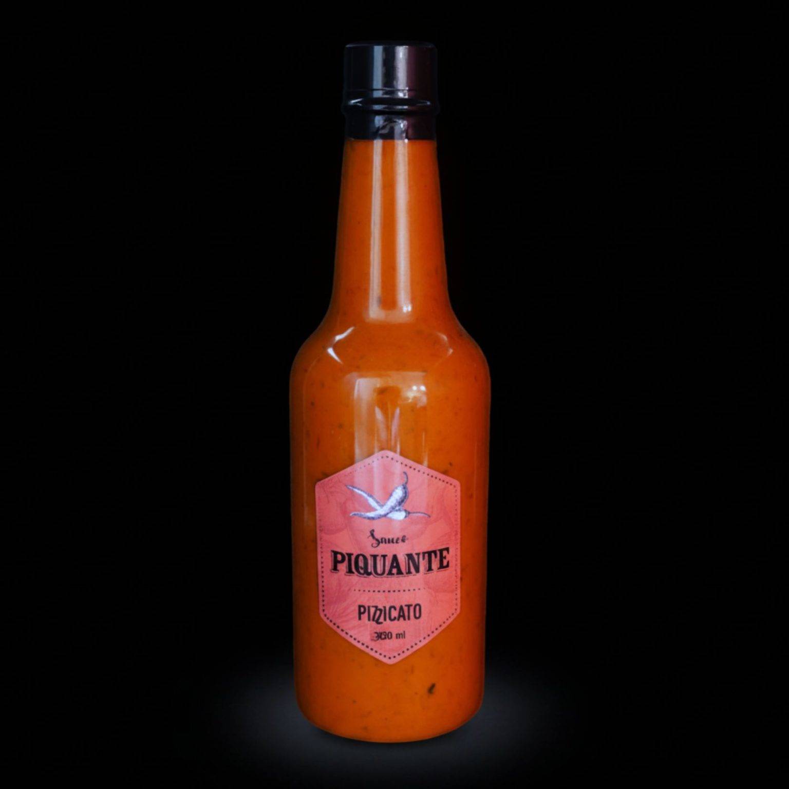 Bouteille sauce piquante pizzicato 300 ml
