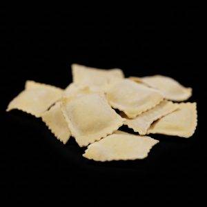 quelques raviolis boeuf parsemés