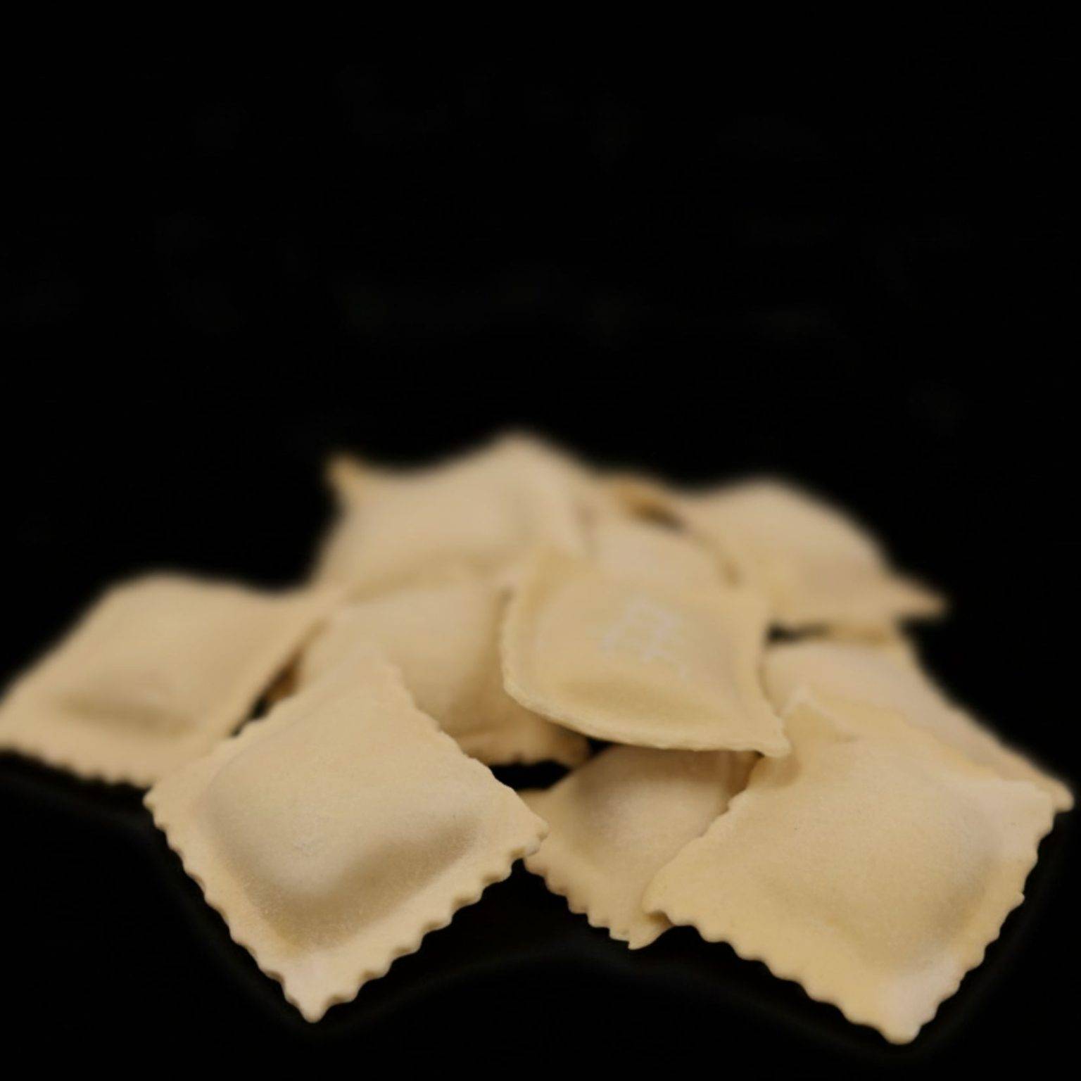 quelques raviolis haltey parsemés